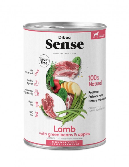 SENSE Cordero 380g - Comida Húmeda para Perros