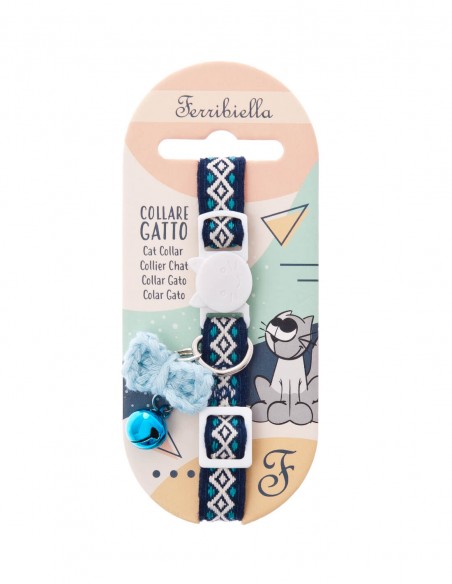 Collar Iceland con Cierre de Seguridad - Para Gatos