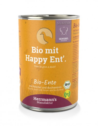 HERRMANN'S Pato e Hinojo 400g - Comida Húmeda...