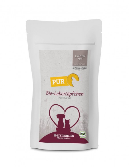 HERRMANN'S BIO CREATIVE Hígado de Pollo 100g - Para Perros y Gatos
