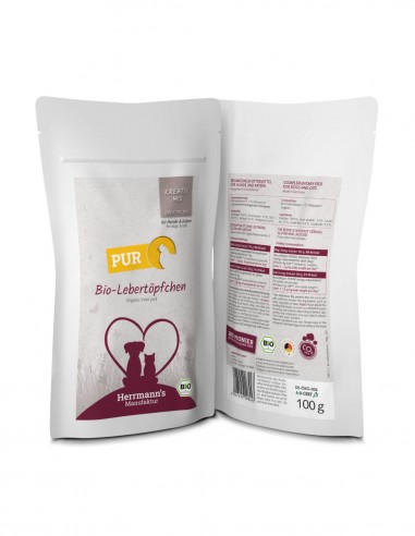 HERRMANN'S BIO CREATIVE Hígado de Pollo 100g -...