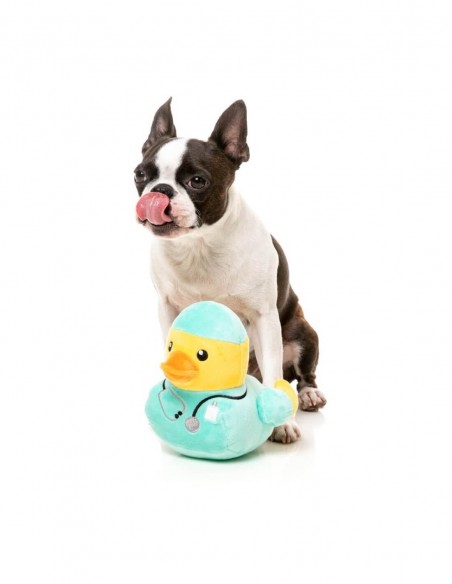 FuzzYard Quackson Five Duck Ducktor - Peluche para Perros