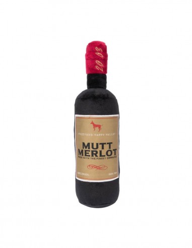 FuzzYard Plush Mutt Merlot - Peluche para Perros