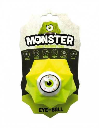 MONSTER Pelota para Rellenar VERDE Ø9,5cm -...