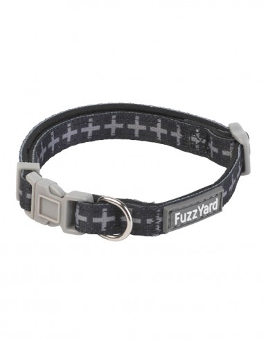 FUZZYARD Collar Yeezy Negro - Para Cachorros