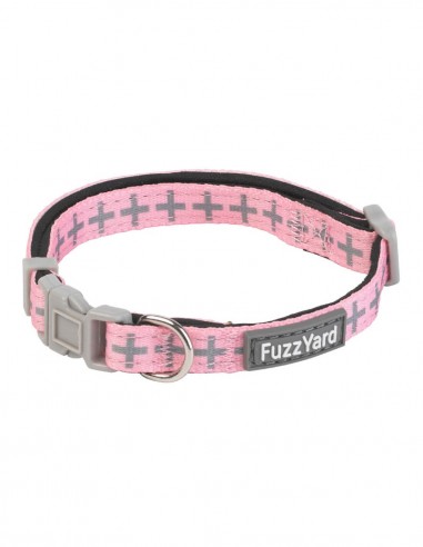 FUZZYARD Collar Yeezy Rosa - Para Cachorros