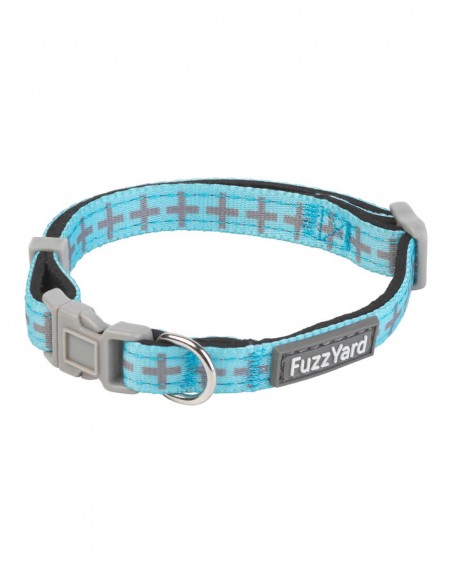 FUZZYARD Collar Yeezy Azul - Para Cachorros