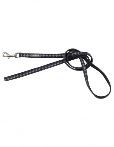 FUZZYARD Correa Yeezy Negro - Para Cachorros