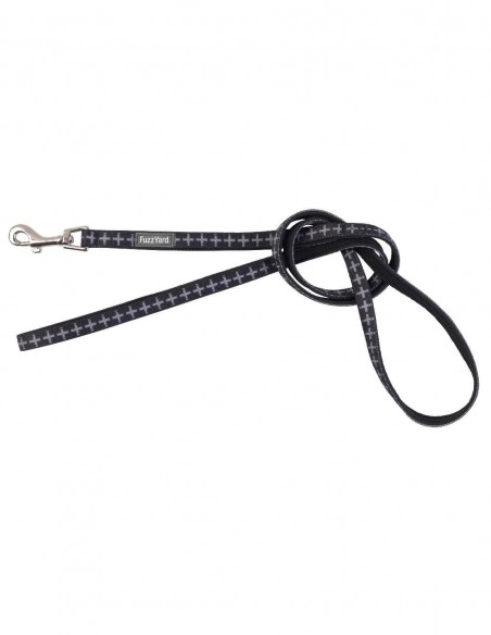 FUZZYARD Correa Yeezy Negro - Para Cachorros