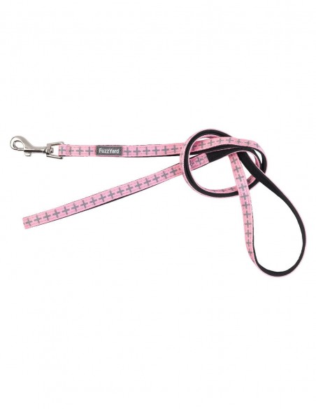 FUZZYARD Correa Yeezy Rosa - Para Cachorros