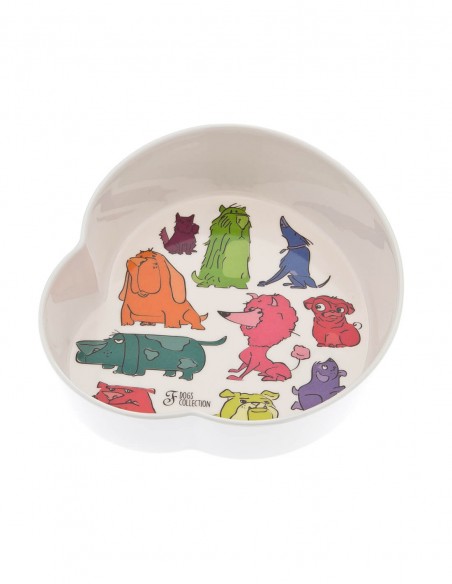 Pack 2 Comederos Fun Dog PALETTE 450ml - Para Perros