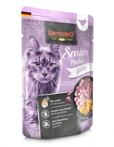Leonardo Puro Selection Pollo 85g - Para Gatos...