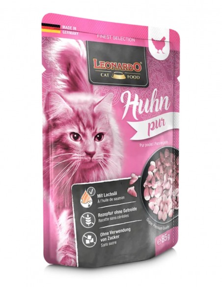 Leonardo Puro Selection Pollo 85g - Para Gatos