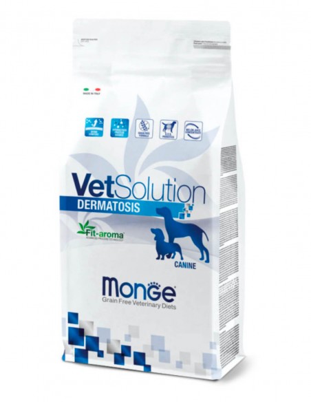MONGE Vet Solution Dermatosis 2 Kg - Pienso para Perros