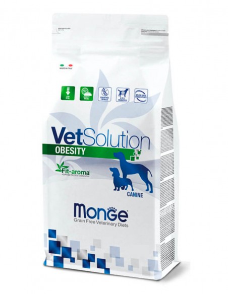 MONGE Vet Solution Obesity 2 Kg - Pienso para Perros