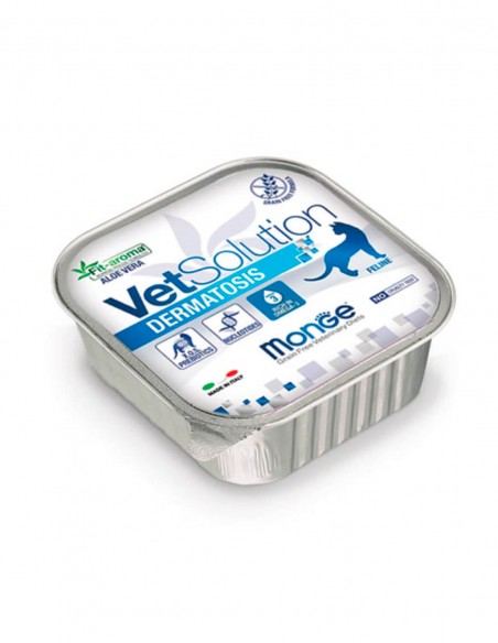 MONGE Vet Solution Dermatosis 100g - Para Gatos