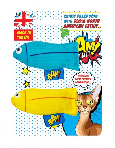 BAM! Catnip Tiddler Pack x2 - Juguete para Gatos