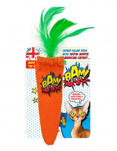 BAM! Catnip Carrot - Juguete para Gatos