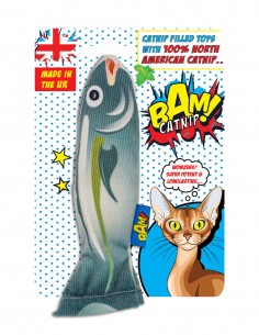 BAM! Catnip Fish - Juguete para Gatos