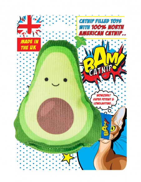 BAM! Catnip Ricardo Avocado - Juguete para Gatos