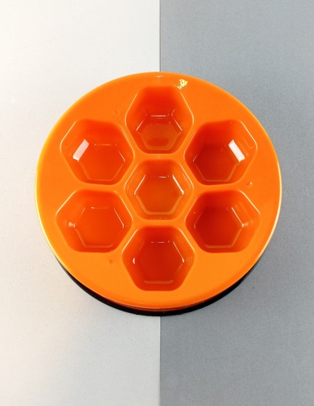 Cavity Comedero Slow Feed Naranja para perros