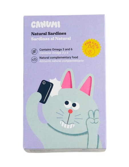 CANUMI Sardinas 125g - Para Gatos