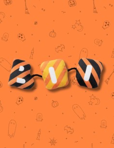 FuzzYard Halloween Cat Toy - Boo String