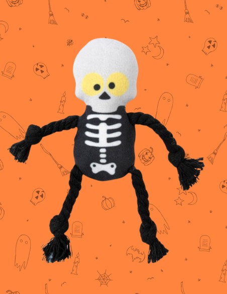 FuzzYard Halloween Cat Toy - Indiana Bones Rope