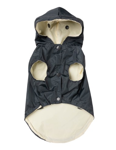 FuzzYard LIFE Chubasquero Slate Grey - Talla 1