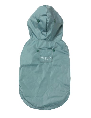 FuzzYard LIFE Chubasquero Myrtle Green - Talla 2