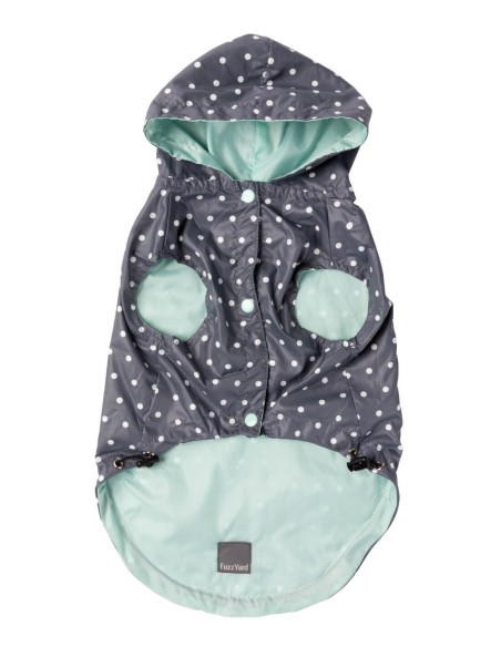 FUZZYARD Chubasquero Flipside Turquesa - Talla 7