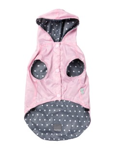 FUZZYARD Chubasquero Flipside Rosa - Talla 6 2