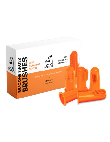 DogsLife Cepillo de Dientes Dedal - Para Perros