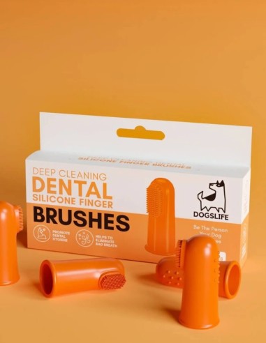 DogsLife Cepillo de Dientes Dedal - Para Perros
