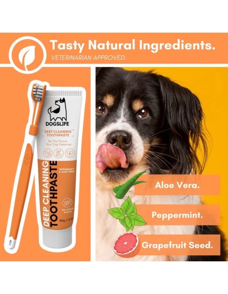 DogsLife Kit de Higiene Dental - Para Perros