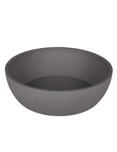 District 70 Comedero de Bambú Natural Gris M -...