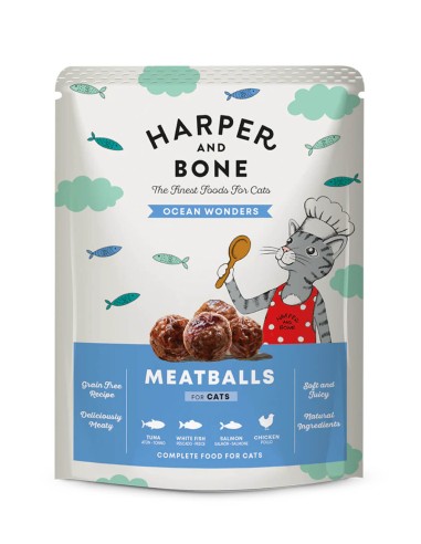 HARPER & BONE Ocean Wonders 85g - Comida Húmeda...