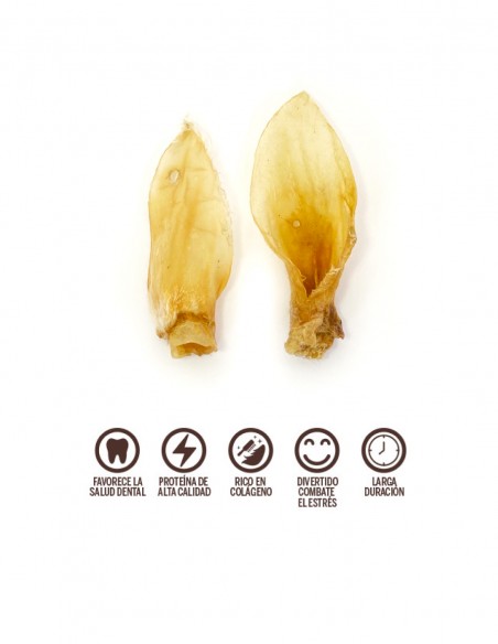 MR. BONES Orejas de Cordero (3 uds) - Snack Natural para Perros