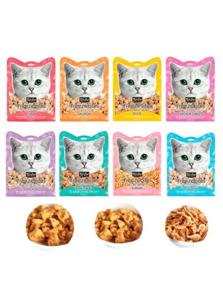 Pack FreezeBites Kit Cat - Snacks Liofilizados para Gatos