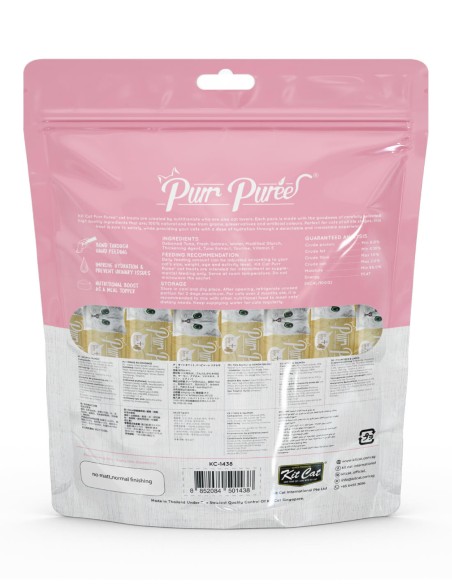 KIT CAT PurrPuree Value Pack Atún y Salmón 40x15g