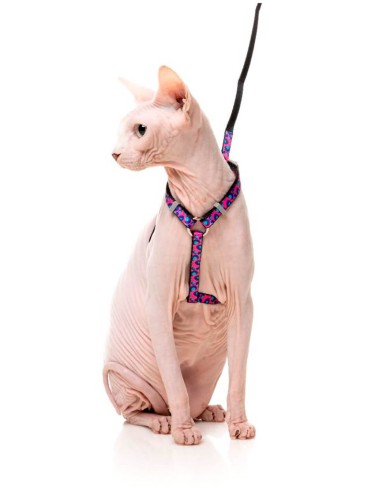 FUZZYARD Walking Wild One Bubblegum - Para Gatos