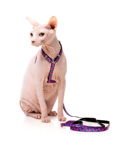 FUZZYARD Walking Wild One Bubblegum - Para Gatos