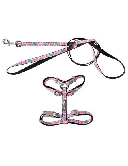 FUZZYARD Walking Set Meowcarons - Para Gatos