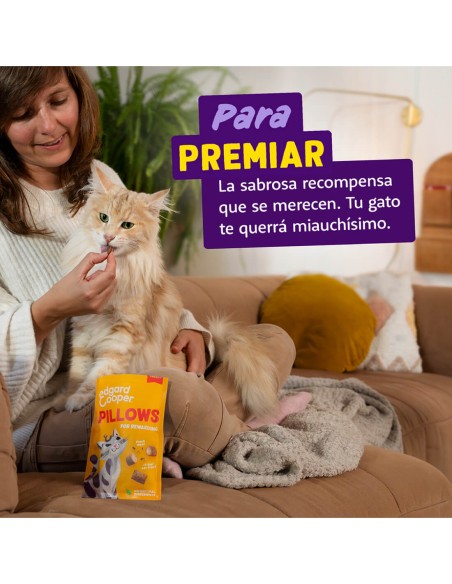 Edgard & Cooper Bocaditos de Pavo 60g - Snacks para Gatos