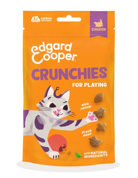 Edgard & Cooper Galletitas de Pollo 50g - Snacks para Gatos