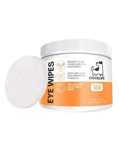 DogsLife Toallitas para Ojos - Para Perros