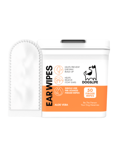 DogsLife Toallitas para Orejas - Para Perros
