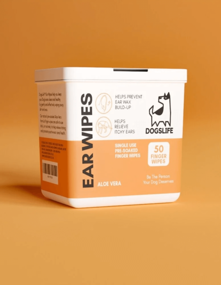 DogsLife Toallitas para Orejas - Para Perros