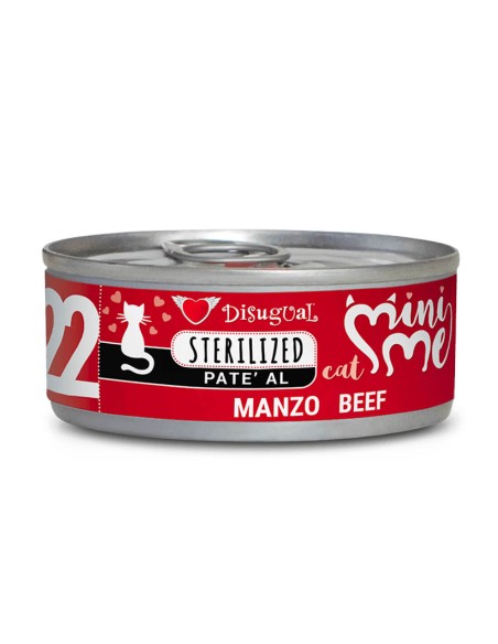 Disugual MINI-ME Ternera 85g - Para ESTERILIZADOS