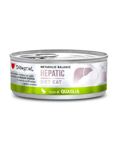 Disugual WET HEPATIC Codorníz 85g - Para Gatos